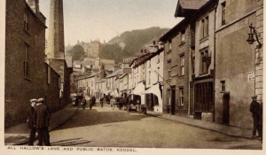 All Hallow's Lane, Kendal, c.1890